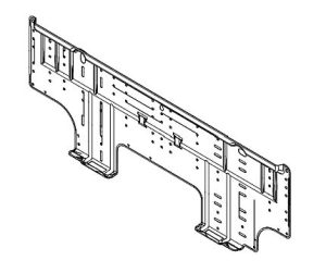 9318236026 BRACKET PANEL spare part Fujitsu General